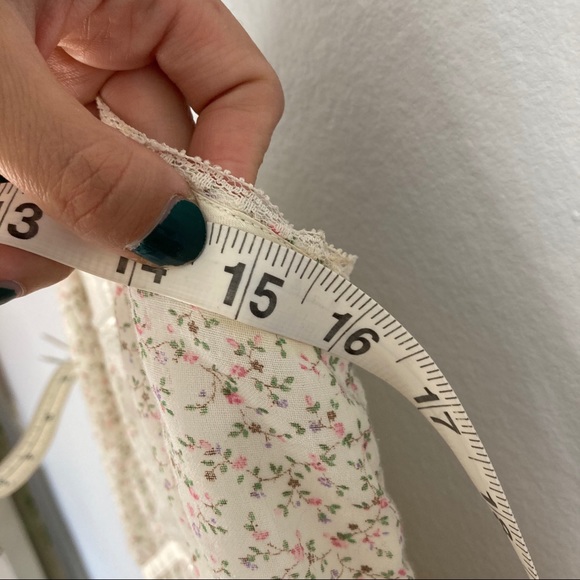 Gunne Sax Ivory Calico Maxi Dress - Picture 8 of 11